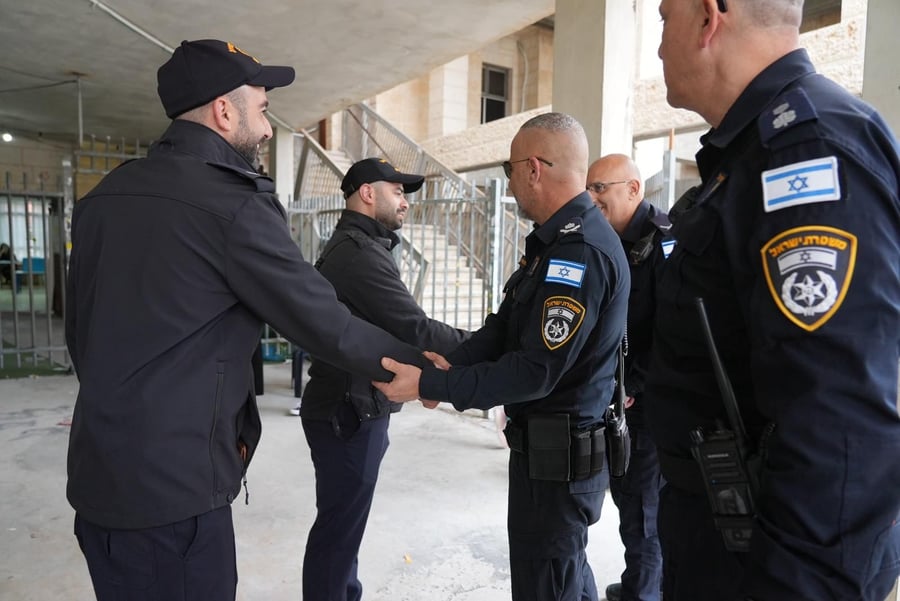 פעילות שוטרי מחוז ירושלים הבוקר בעיר בית שמש