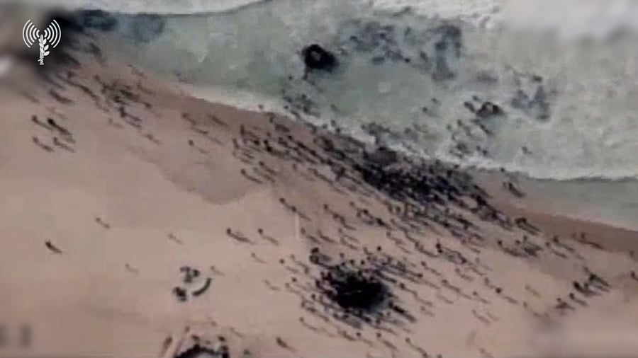 הצנחת הסיוע ההומניטרי לרצועת עזה