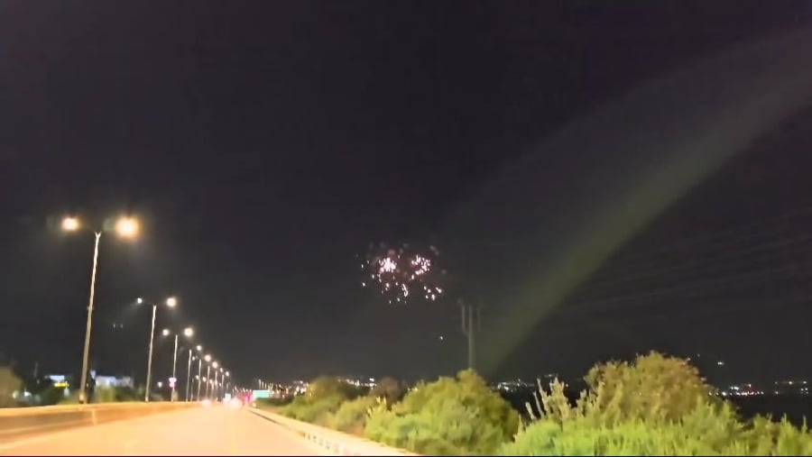 המטח הכבד כפי שנראה בקריית שמונה