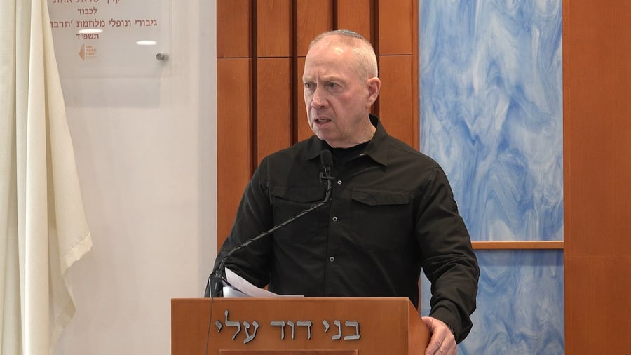 השר גלנט במכינת עלי, היום