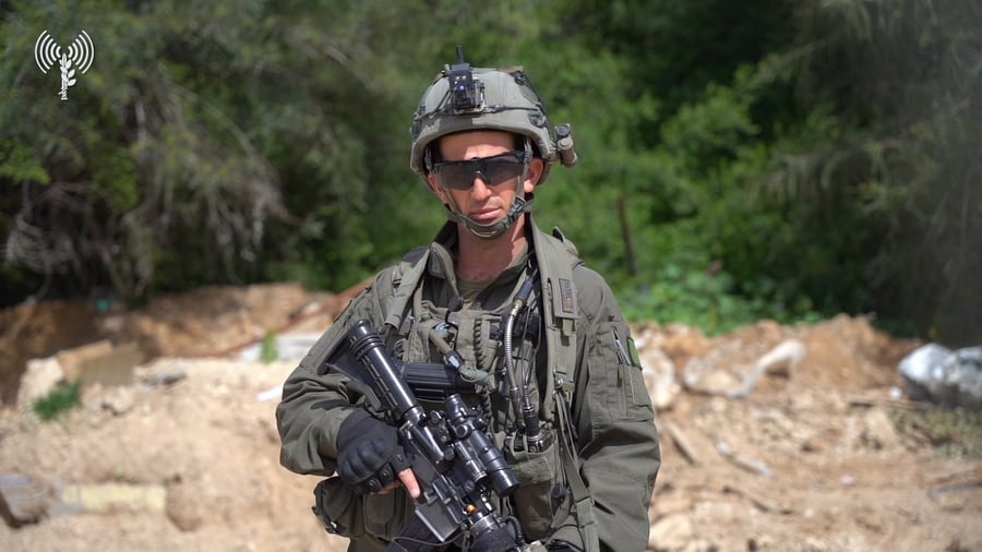 "תושבי העוטף יוכלו לחזור לגור בבתים שלהם" | צפו בדבריו של מפקד גדוד 97 סא"ל שלמה