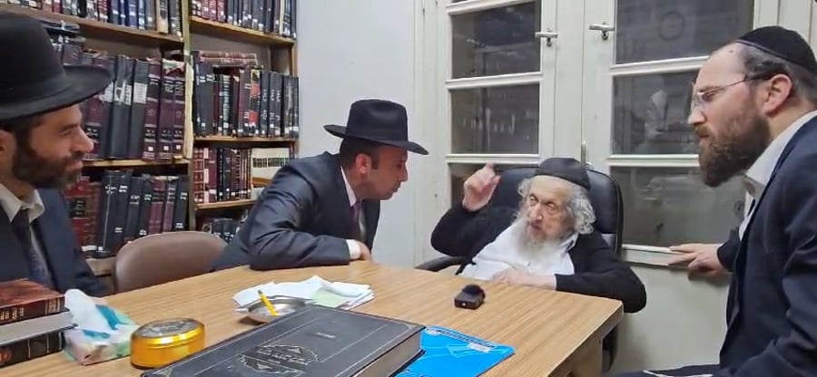 צפו בדברים של הגר"ד לשמוליק גרינברג