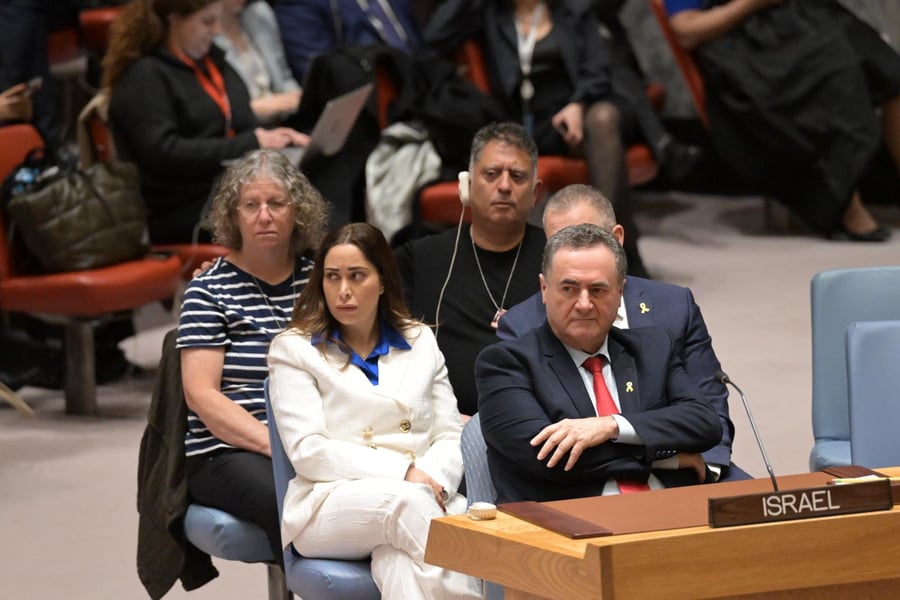 ישראל כץ במועצת האו"ם