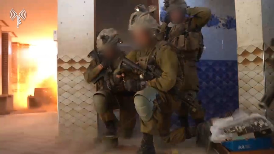 היתקלות של לוחמי ביסל"ח עם מחבלים בחאן יונס