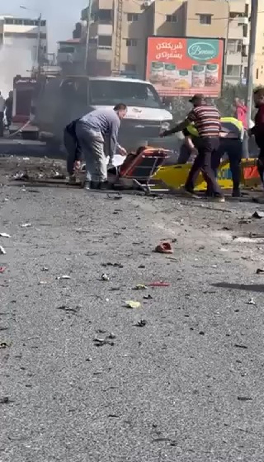 זירת החיסול בלבנון