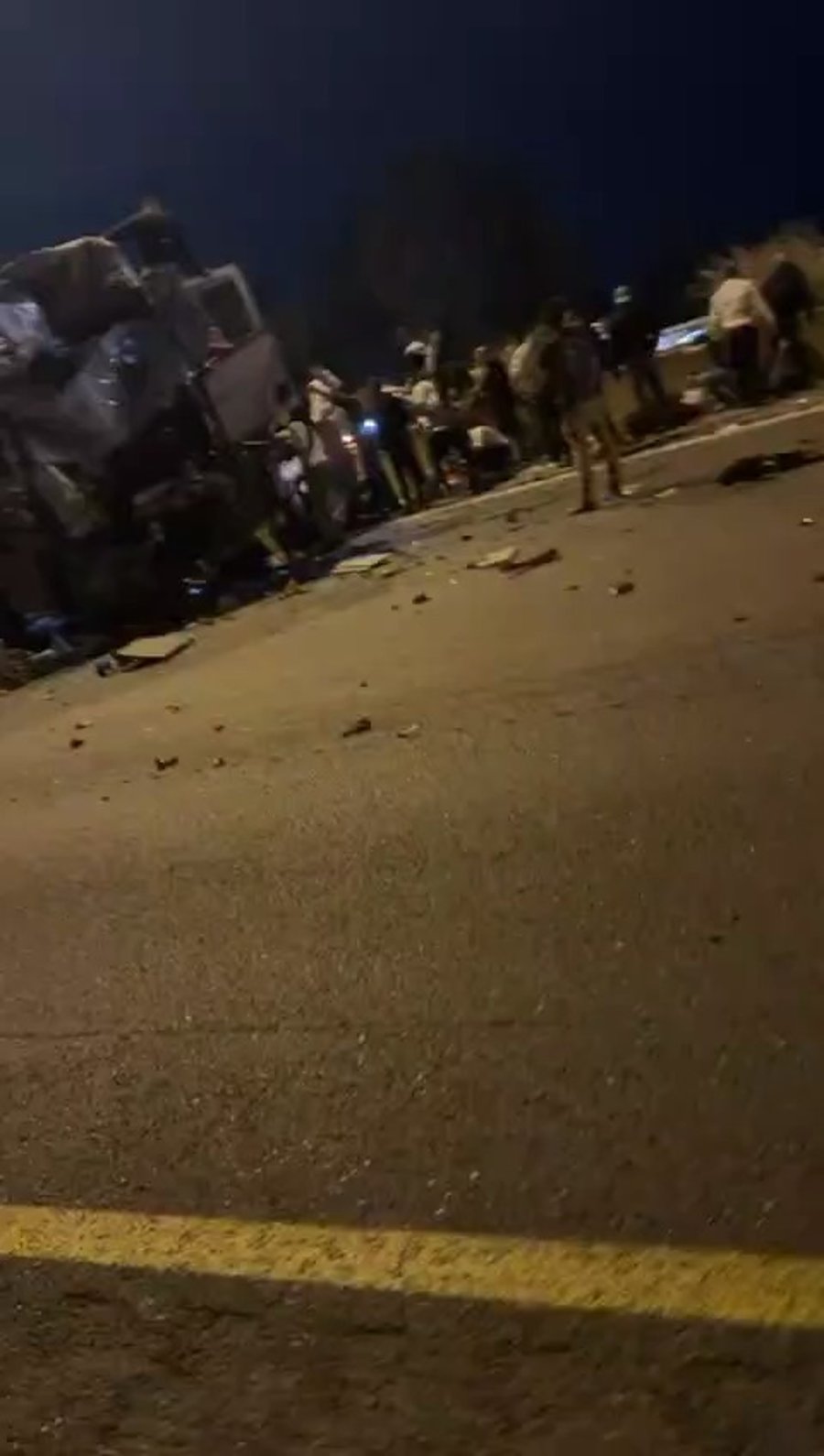 זירת התאונה