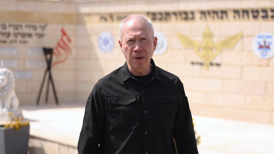 דברי שר הביטחון | צפו