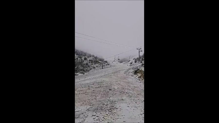 השלג באתר הבוקר ודברי רפאל נוה מנכ"ל האתר