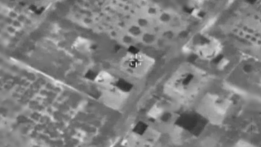 תיעוד מהשמדת מחסן אמצעי לחימה ותשתית תת קרקעית תחתיו