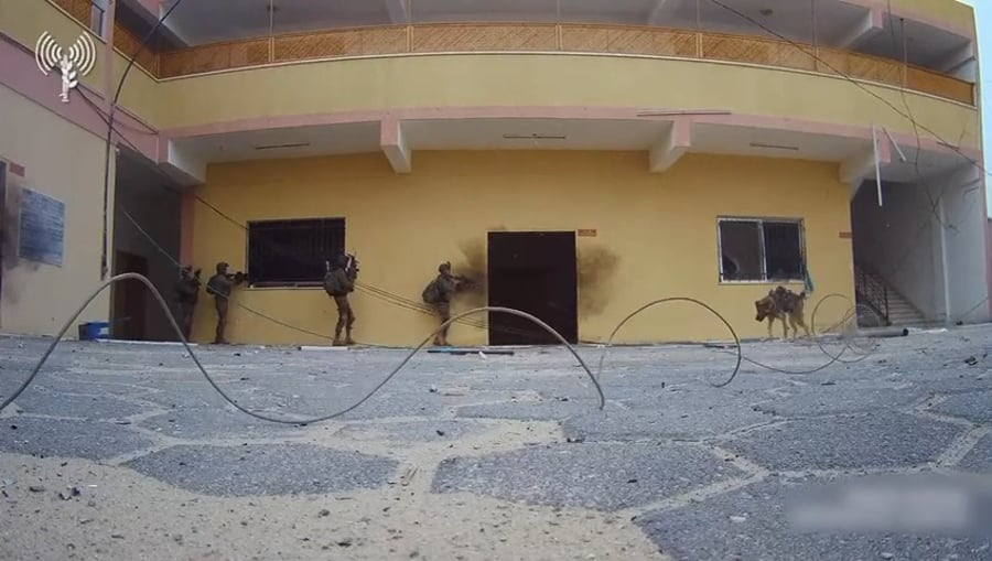 תיעוד הפעילות בחאן יונס