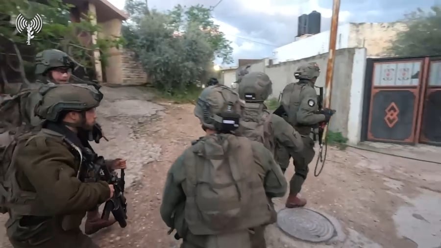 צפו בפעילות הכוחות ביו"ש