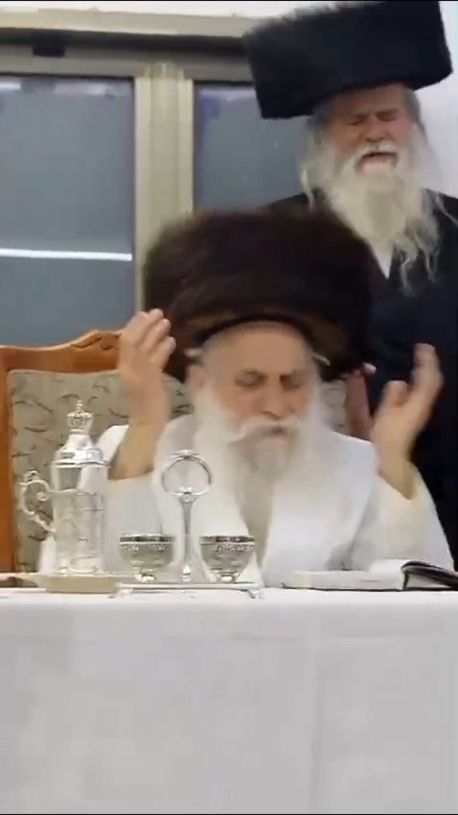 האדמו"ר מבוטשאן בטיש פורים