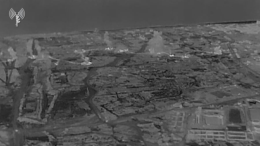 השמדת המנהרה שחצתה מצפון לדרום הרצועה