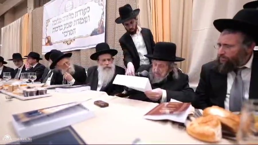 דבריו של הגר"ד לנדו בפני הגבירים