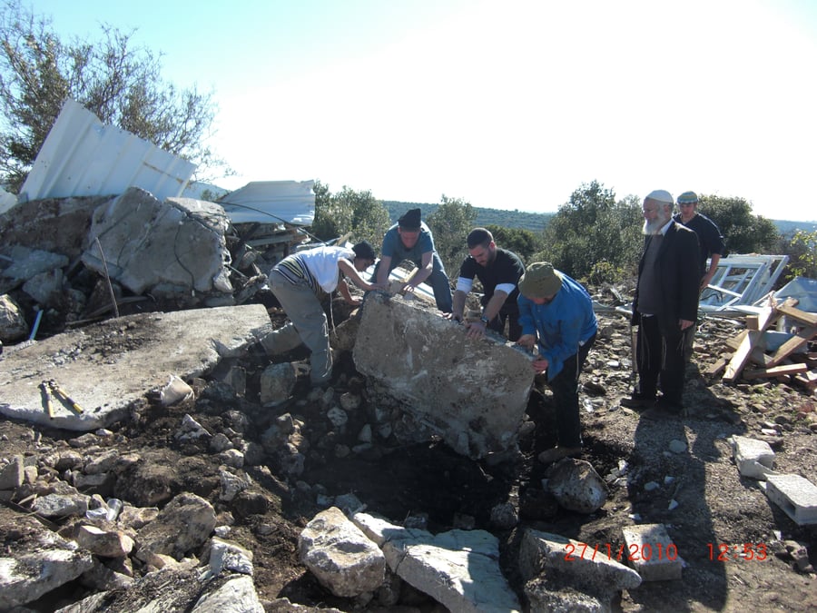 בית הכנסת שנהרס בנחליאל שוקם ונחנך מחדש