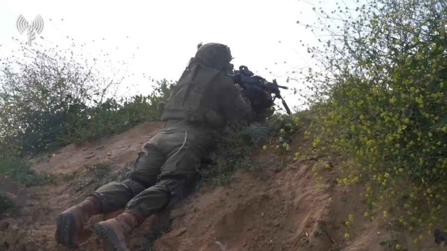 לוחמים חרדים בפעילות התקפית