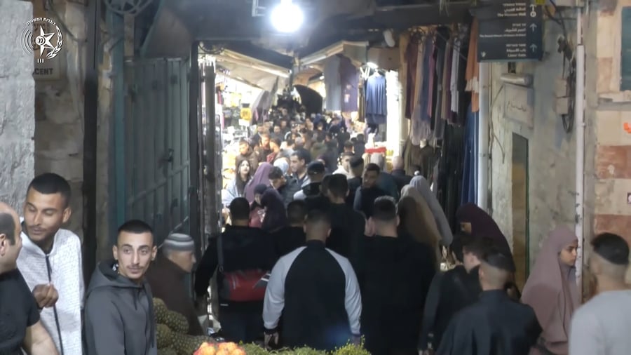 סיכום פעילות המשטרה בארבעת ימי השישי בחודש הרמדאן