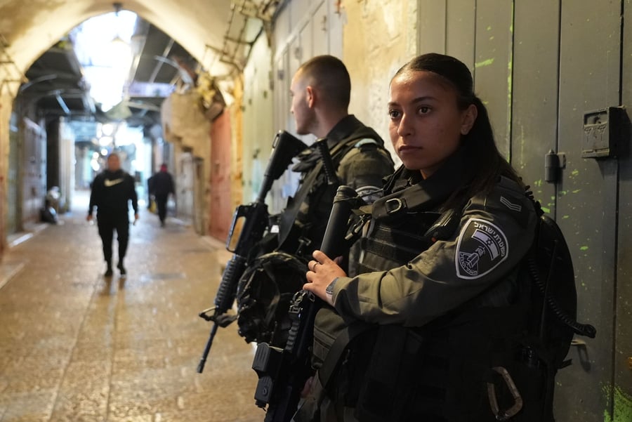 פעילות שוטרי מחוז ירושלים ולוחמי מג״ב במהלך הרמדאן