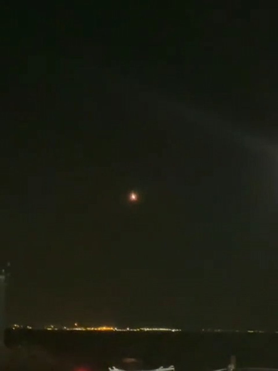 כיפת ברזל ימית מיירטת מטרה חשודה בשמי אילת, הערב