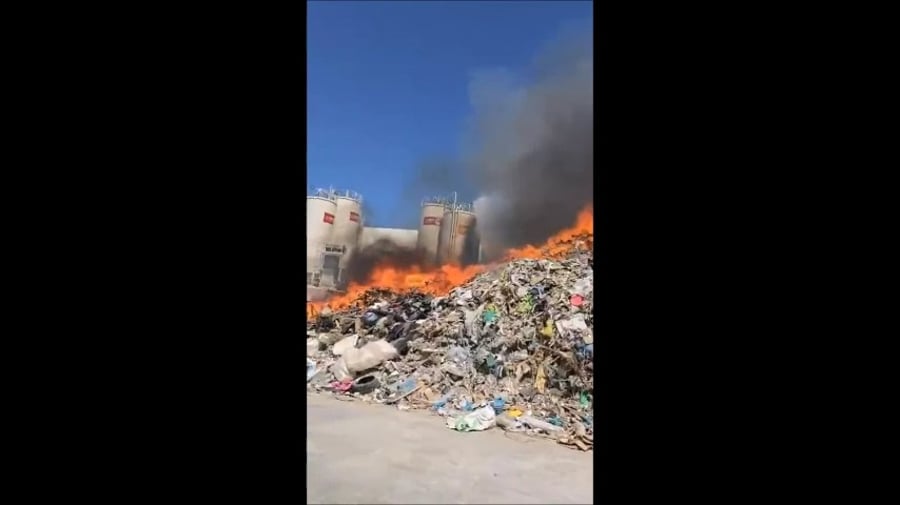 כיבוי השריפה