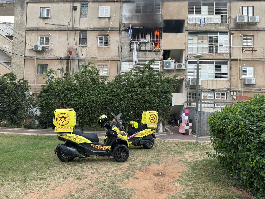 בן 55 נהרג בשריפה שפרצה בדירת מגורים בגבעת שמואל