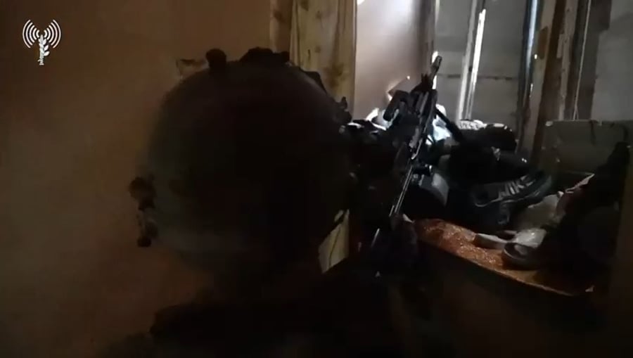 תיעוד ממצלמת הגוף של הלוחמים 