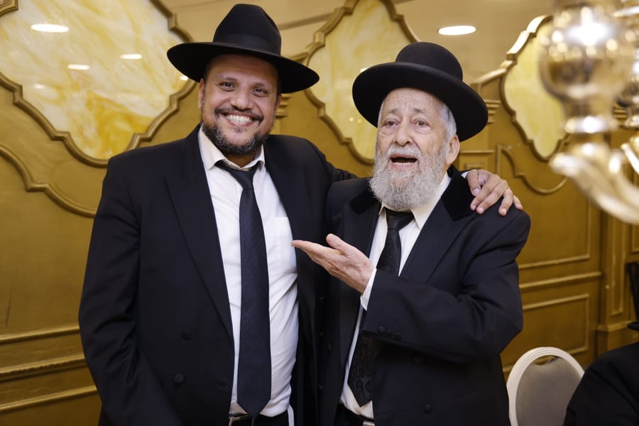 שמחת הבר מצווה לנכד גדולי הרבנים