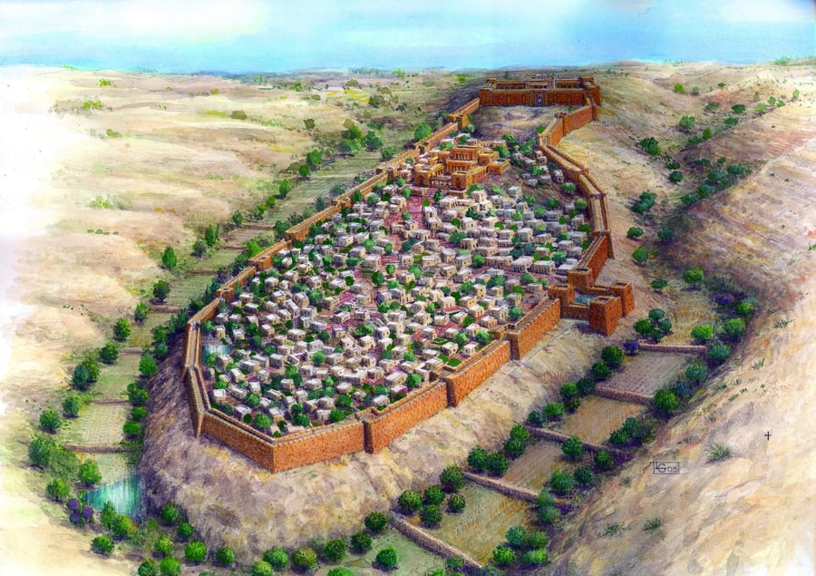 חומות העיר ירושלים בתקופת בית ראשון