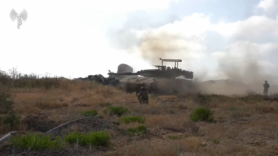 אוגדה 99 במרכז עזה