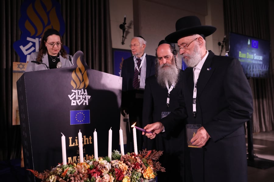 שגריר אירופה ב'גנזך קידוש השם': "חובה קדושה לא לשכוח"