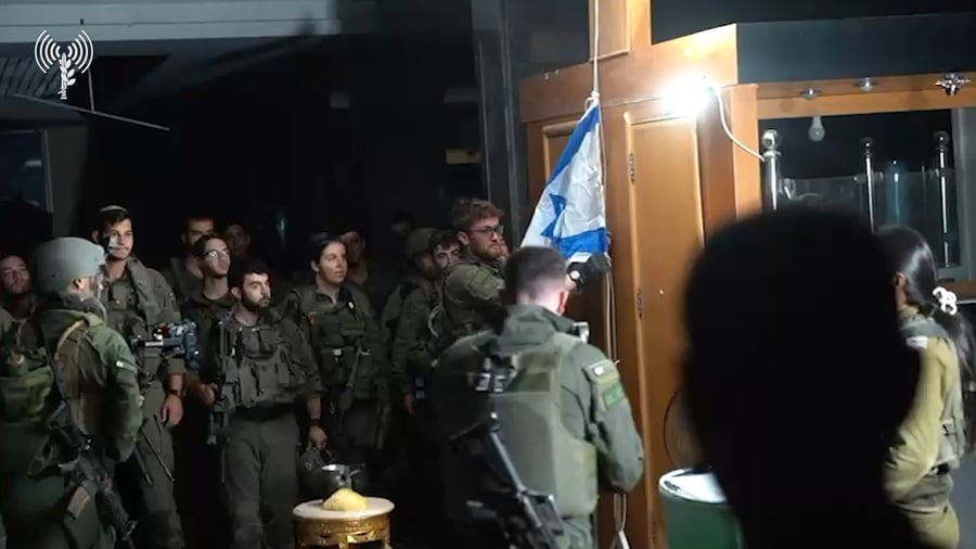 תיעוד מציון יום הזיכרון על ידי שלוש האוגדות הלוחמות ברצועת עזה