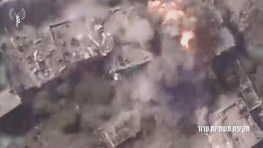 תקיפות של תשתיות טרור וחיסול מחבלים