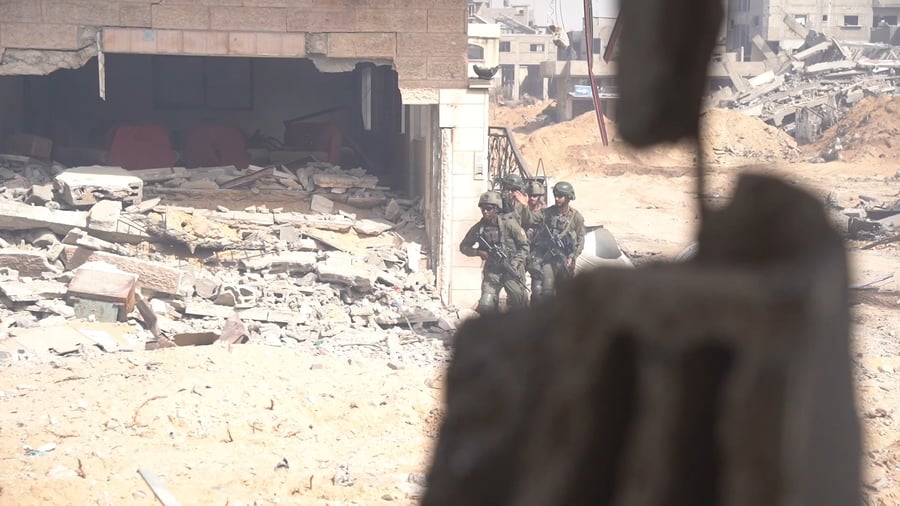  תיעוד מפעילות גדוד 202 בצוות קרב חטיבת הצנחנים בג׳באליא