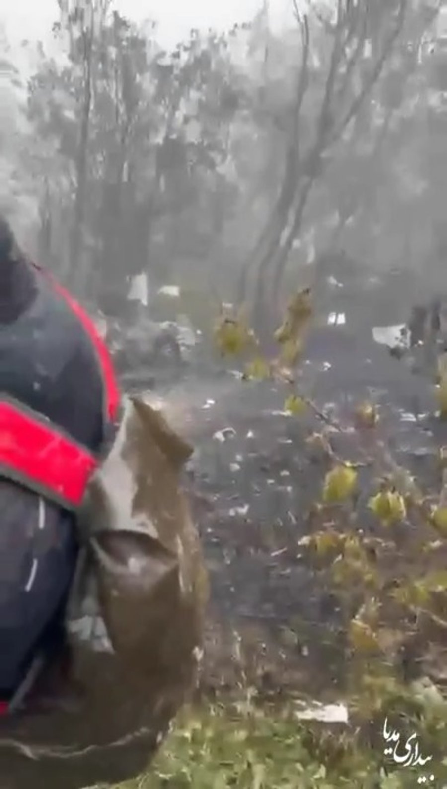 תיעוד ממציאת המסוק