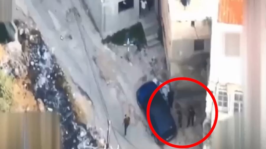 תיעוד בצבע של האירוע