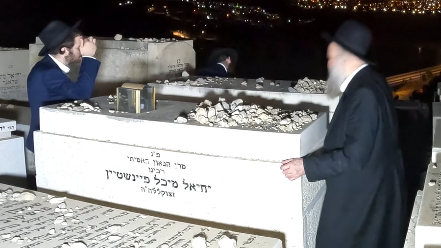 הגר"ד פיינשטיין על ציון אביו זצ"ל