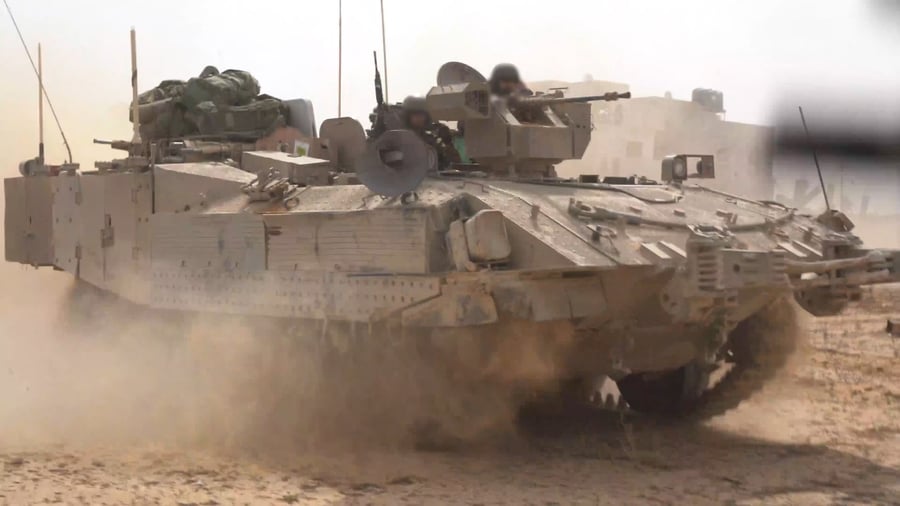 כוחות צה"ל ברצועה, אתמול