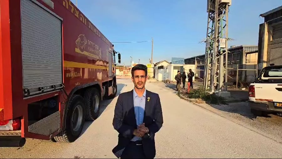 זירת נפילה בקריית שמונה