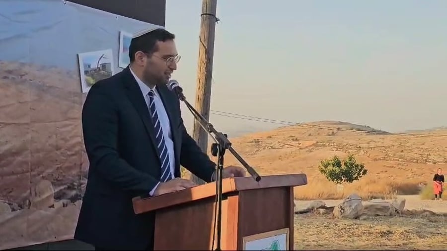 השר וסרלאוף נואם היום