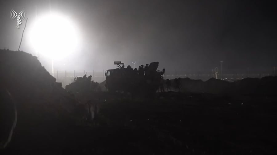 פעילות יחידת אגוז של עוצבת הקומנדו במרחב רפיח