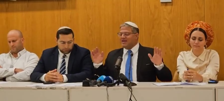 "אדוני ראש הממשלה, מה יש לך להסתיר?" | צפו בהצהרה של השר בן גביר