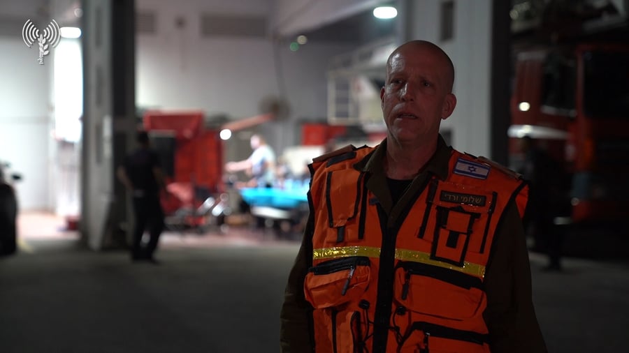 מפקד גדוד הכבאות (7763) של פיקוד העורף סא"ל (במיל׳) שלומי ורדי