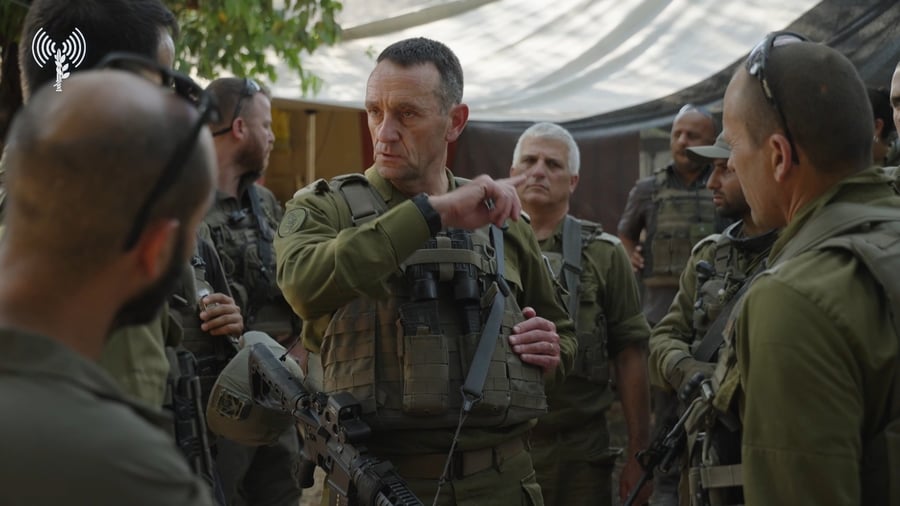 הרמטכ"ל, רא"ל הרצי הלוי, בסיור בצפון