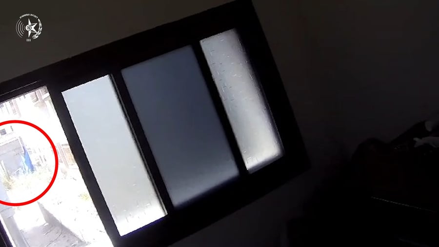 התיעוד ממצלמת הקסדה