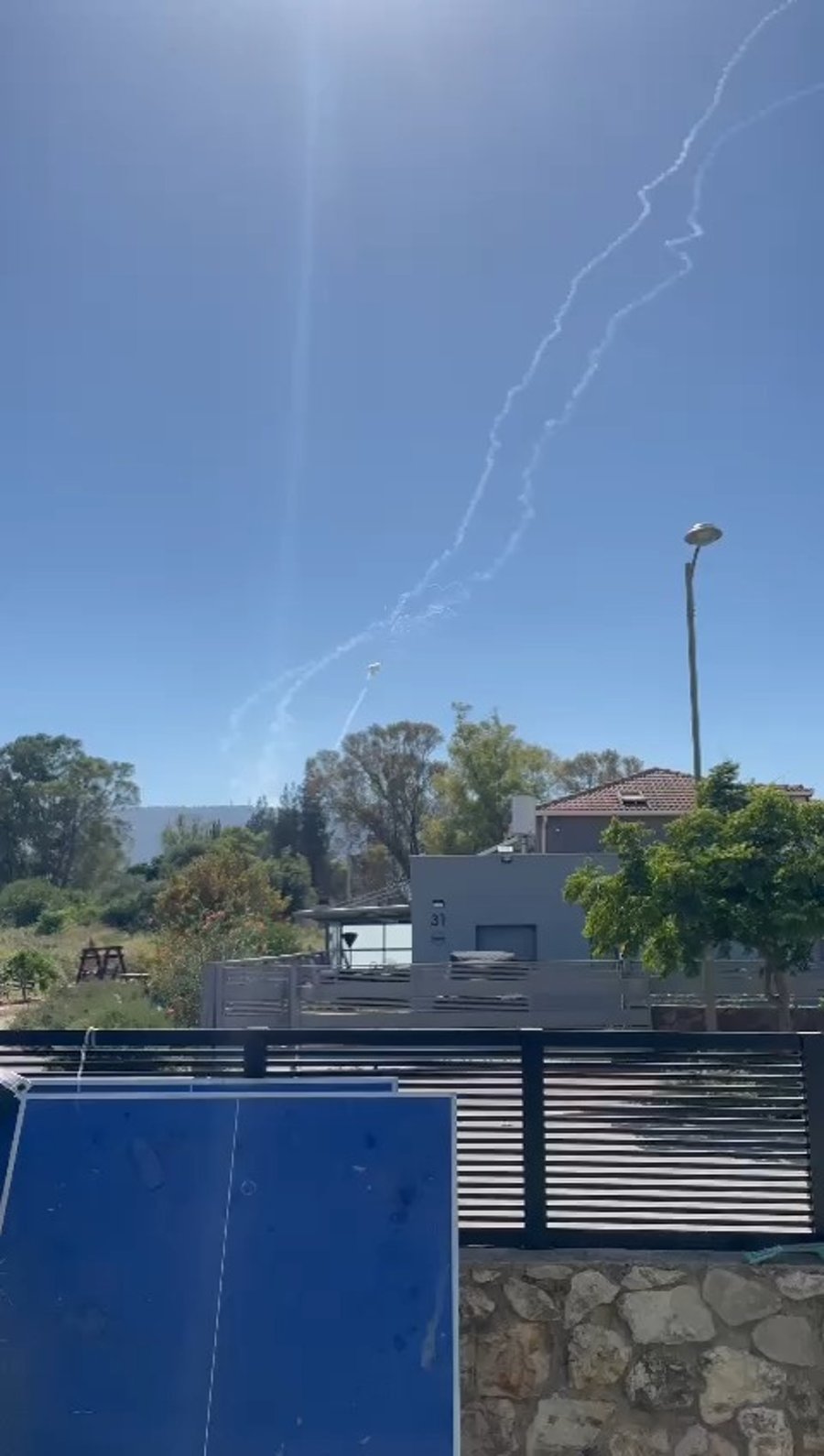 יירוטים בשמי צפת