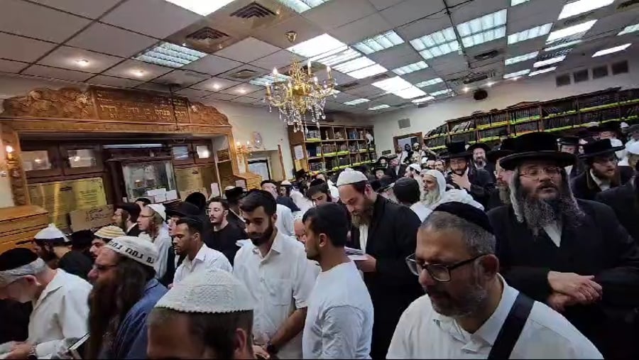 ערב החג באומן