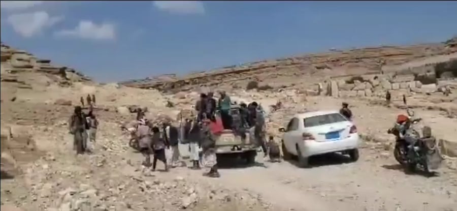 מסע הלוויית יחיא בן יוסף בתימן