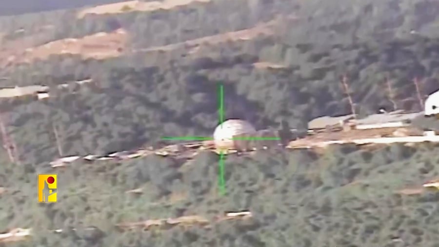 הירי לבסיס בהר מירון