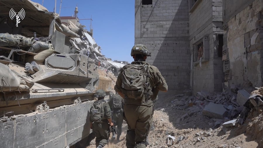 תיעוד מפעילות הכוחות ברצועת עזה