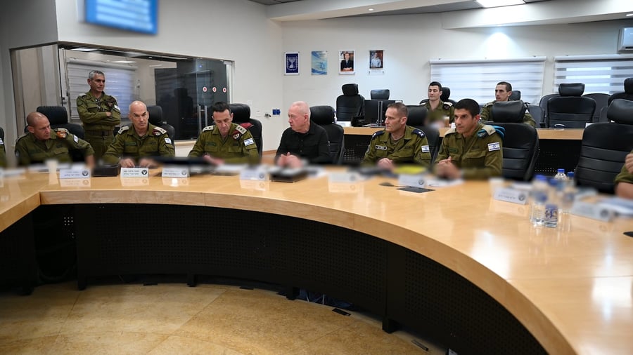 הרמטכל ושר הביטחון בצפון